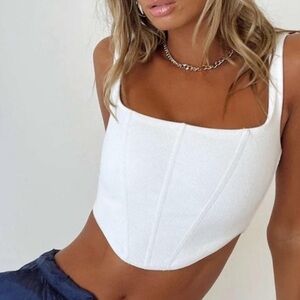 Princess Polly White Corset